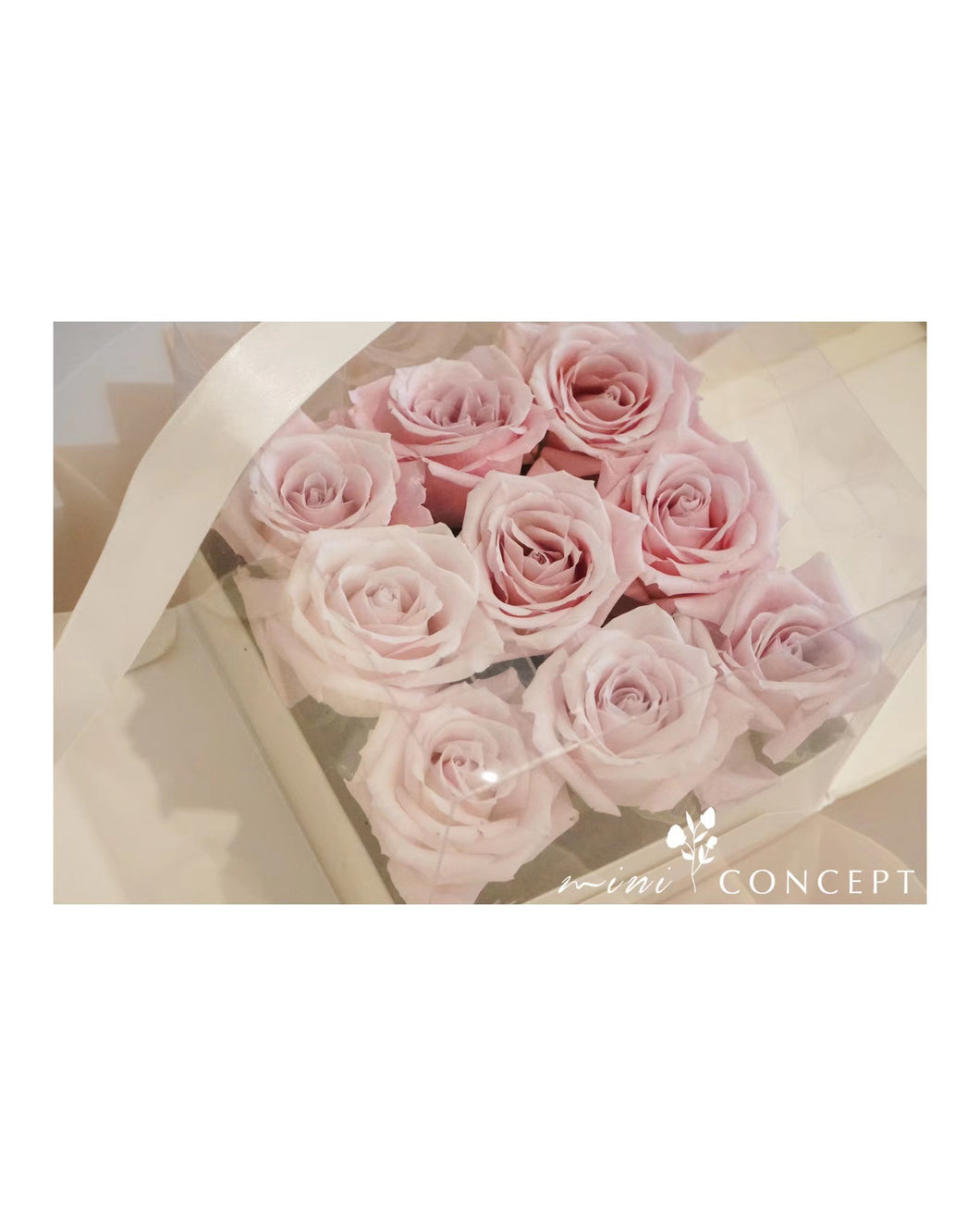 9 Roses Flower Box